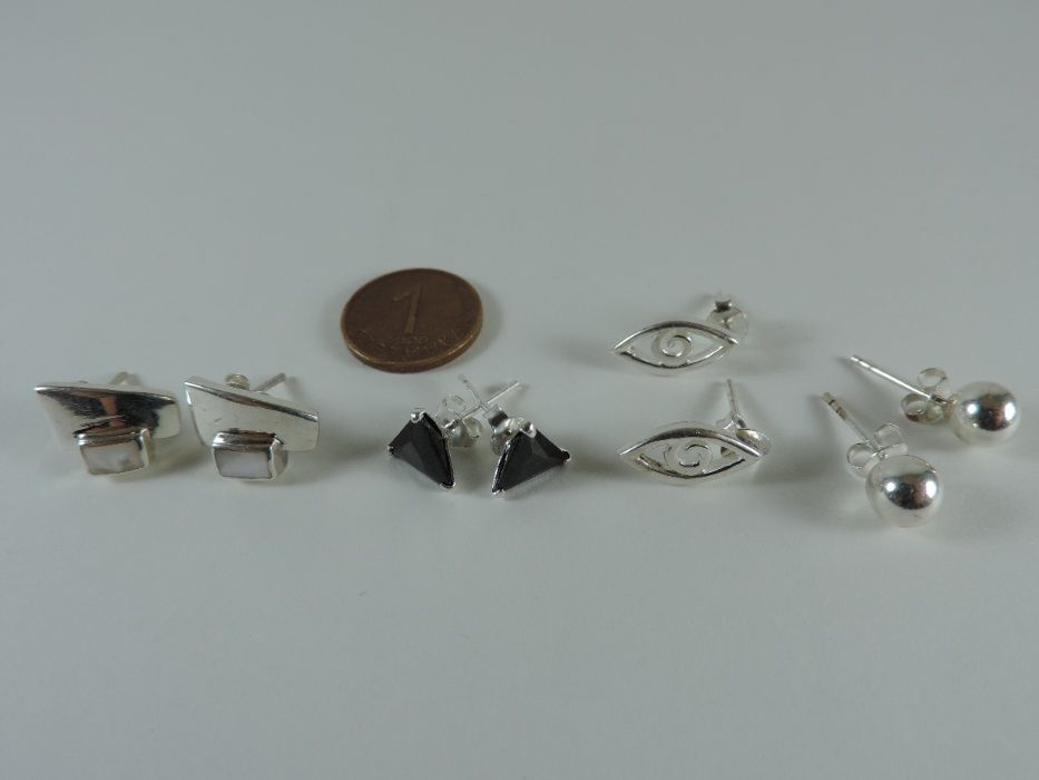 Сребърни висулки и обеци ЛОТ