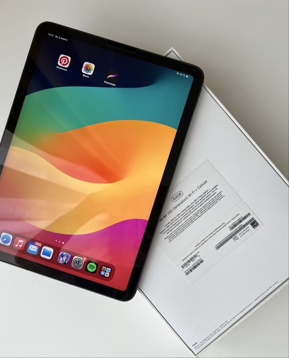 iPad Air  (4th Generation), вай-фай + сим карта