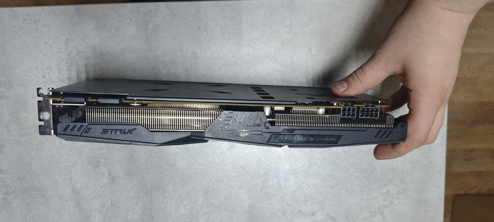 Видеокарта asus strix rog gtx1080 8gb