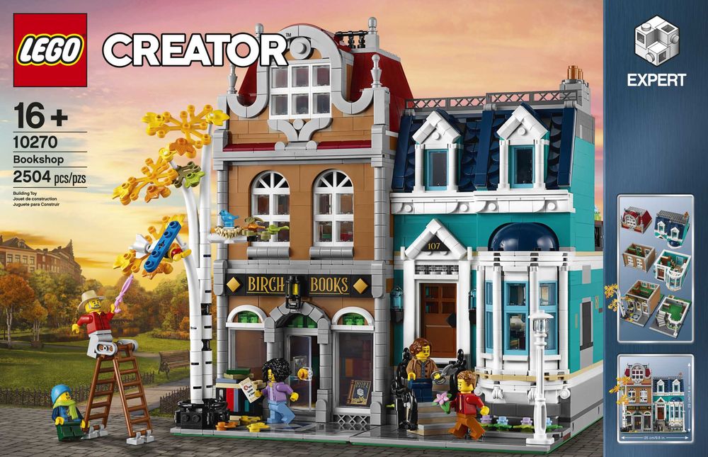 Vand LEGO 10255, 10270, 10278, 10297