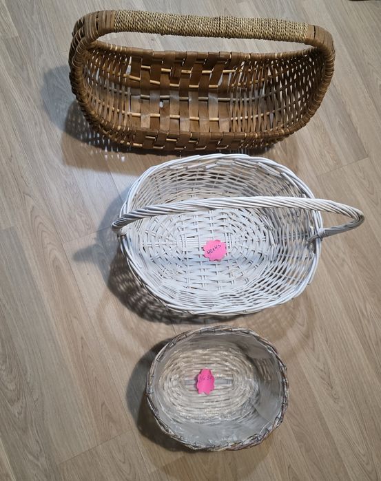 Корзины плетёные