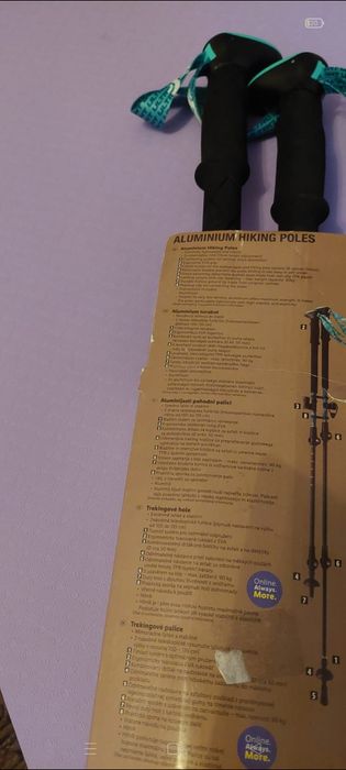 Bete aluminiu Adventurage trekking drumetii noi