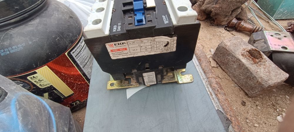 Контактор пускатель новый қолданылмаған