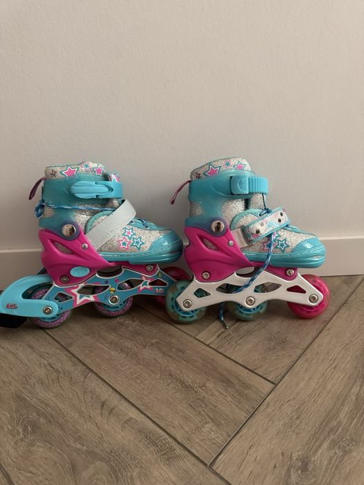 Детские роликовые коньки, почти новые