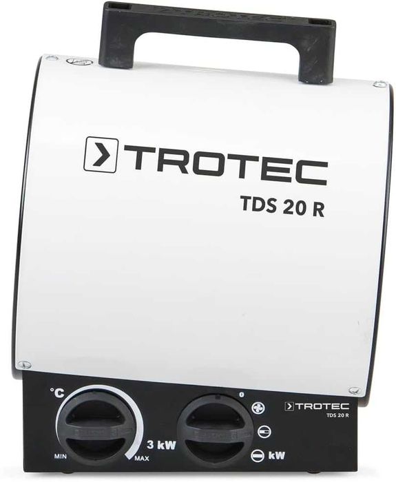 Електрически калорифер Trotec TDS 20 R, 3000 W, 411 м³/ч, с термостат