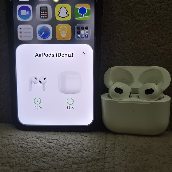 Наушники Apple AirPods 3 with Lightning Charging Case белый
