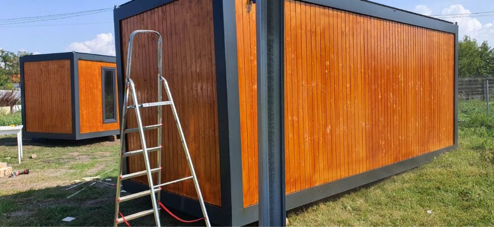 Container birou vitrina