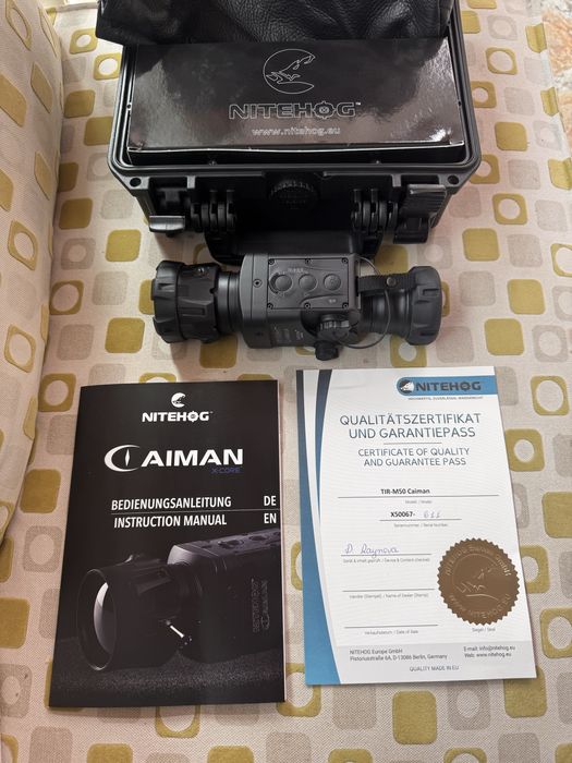 Чисто нова термална насадка Nitehog TIR-M50 XC Caiman