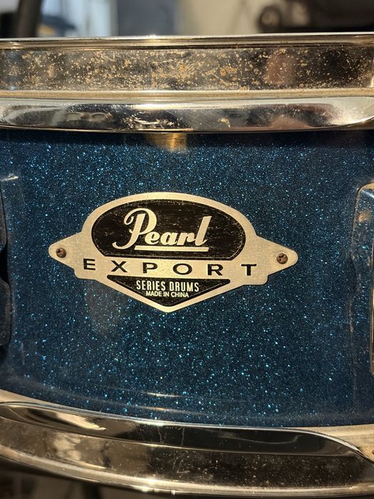 Tobă Pearl Export Series – albastru glitter
