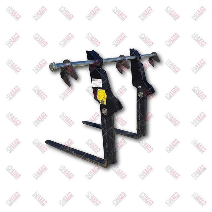 Furci paletizate buldoexcavator lame gheare-50mm sarcina 2t - STOC