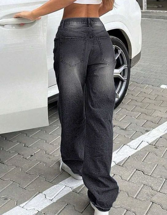 Дамски дънки сиви