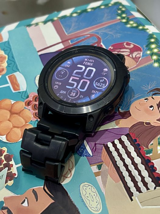 Продам Garmin Fenix 7X Black