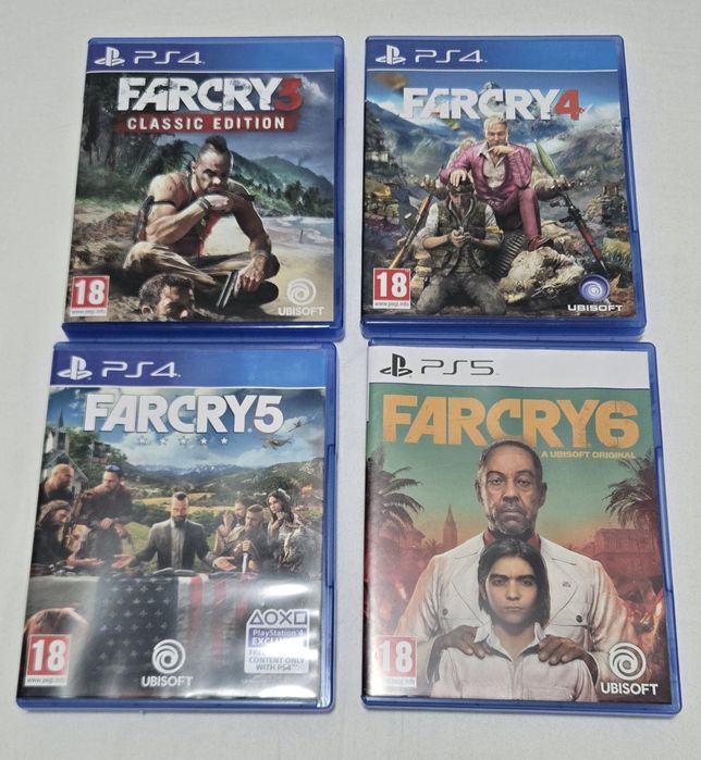 PS 5 / PS 4 игри Far Cry 3/4/5/6 FC