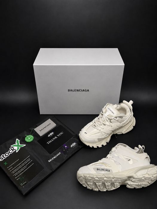 Adidași Balenciaga Track White – Premium • Full Box