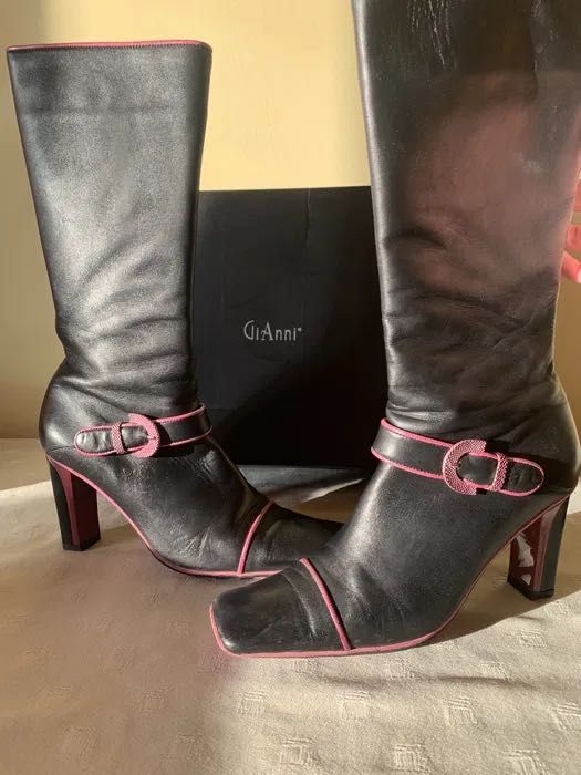 GIanni ботуши от естествена кожа