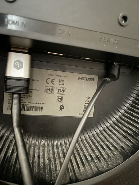 Monitor LED Samsung Odyssey 27" 144Hz 1ms HDMI DP