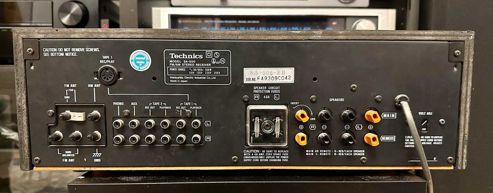Technics SA-500 - Receiver/Amplificator