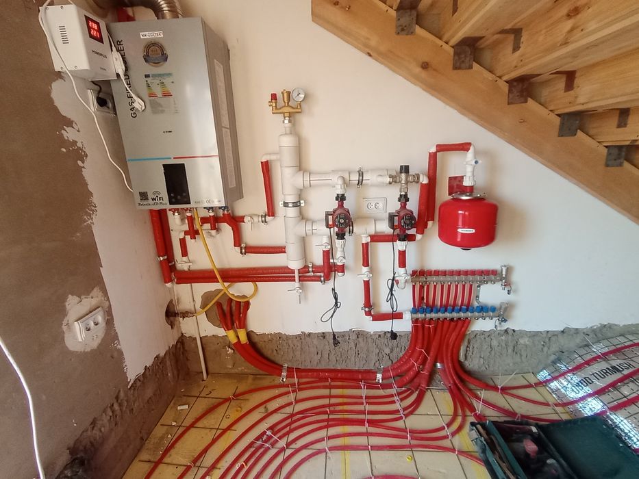 Ремонт 2 ва 1 контурли кателлар ва сантехник хизматлари