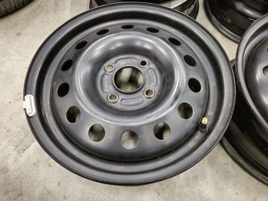 Jante otel 4x108 R15 Ford Fiesta Fusion stare impecabila// ca și noi