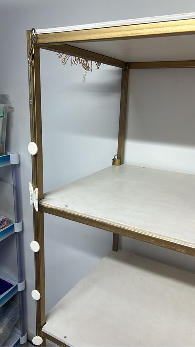 Стеллаж 2 ед. железный