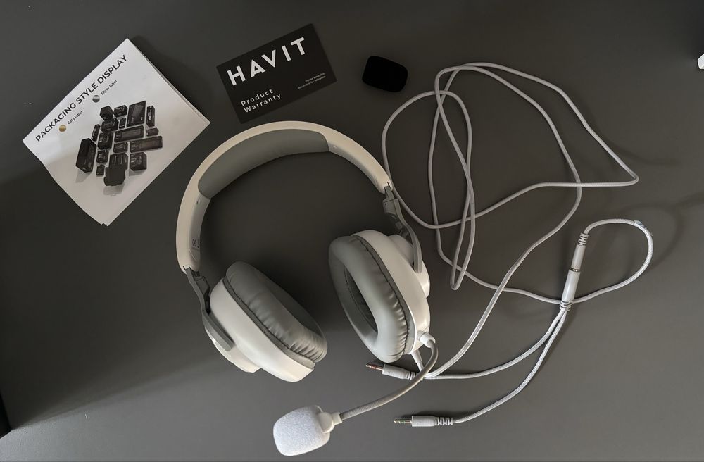 Наушники Havit H2230D белые