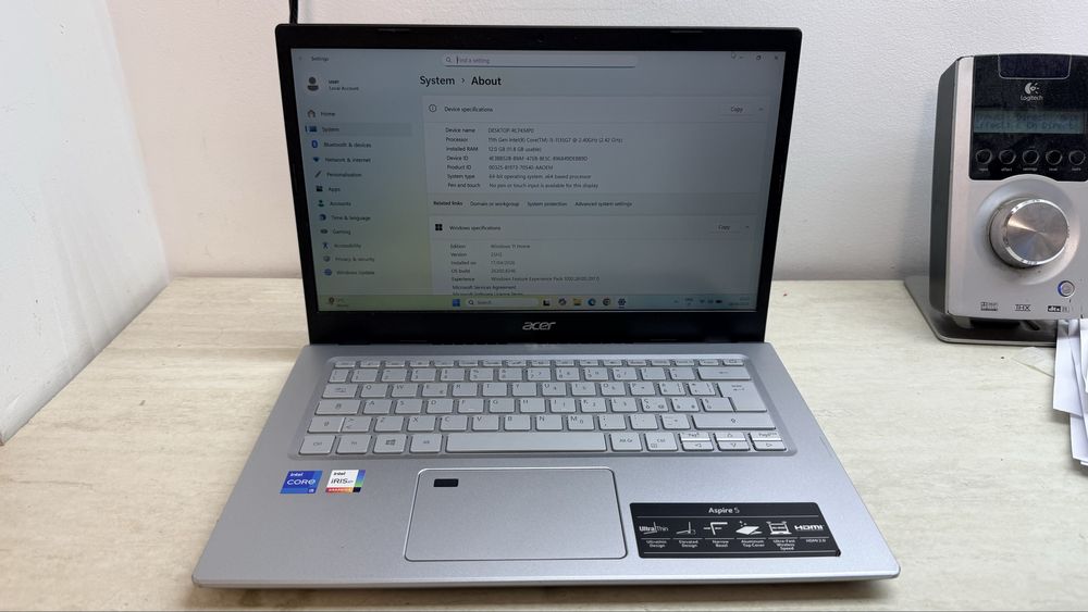 Acer Aspire 5 i5-1135G7 (ca nou)