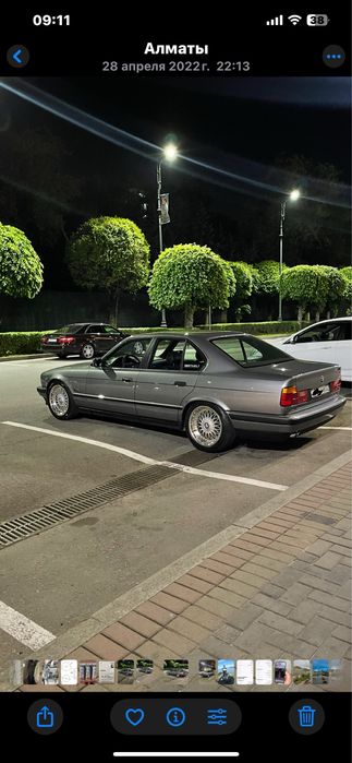 Заниженые пружины на бмв е34, bmw e34