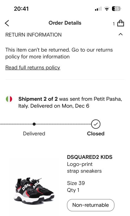 Papuci negri dsquared originali