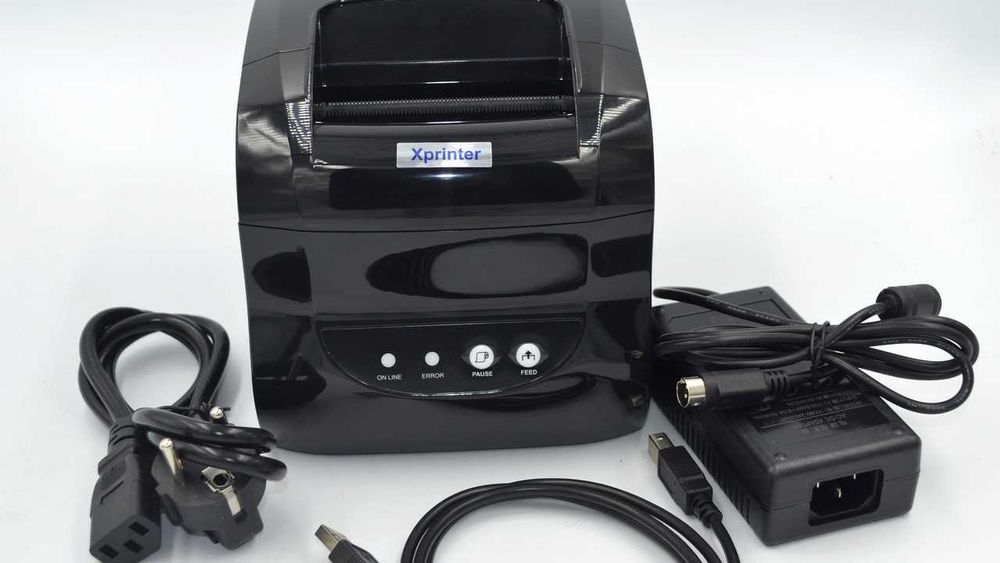 Принтер этикеток наклеек BLUETOOTH термопринтер 80mm XPrinter KASPI
