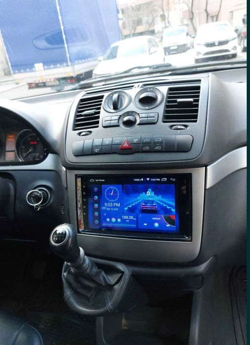 Navigatie Android Mercedes Sprinter Crafter Vito B Class Waze