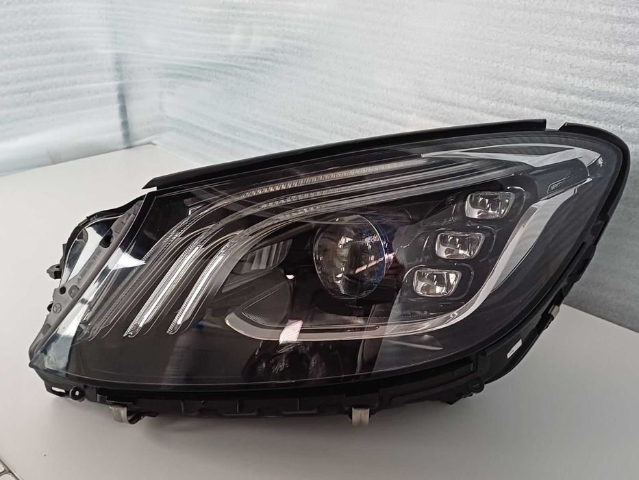 фар ляв Mercedes S klass W222 X222 Multibeam Led 2017-2020 г. #1024V.