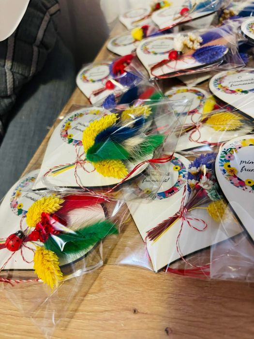 Martisoare realizate manual