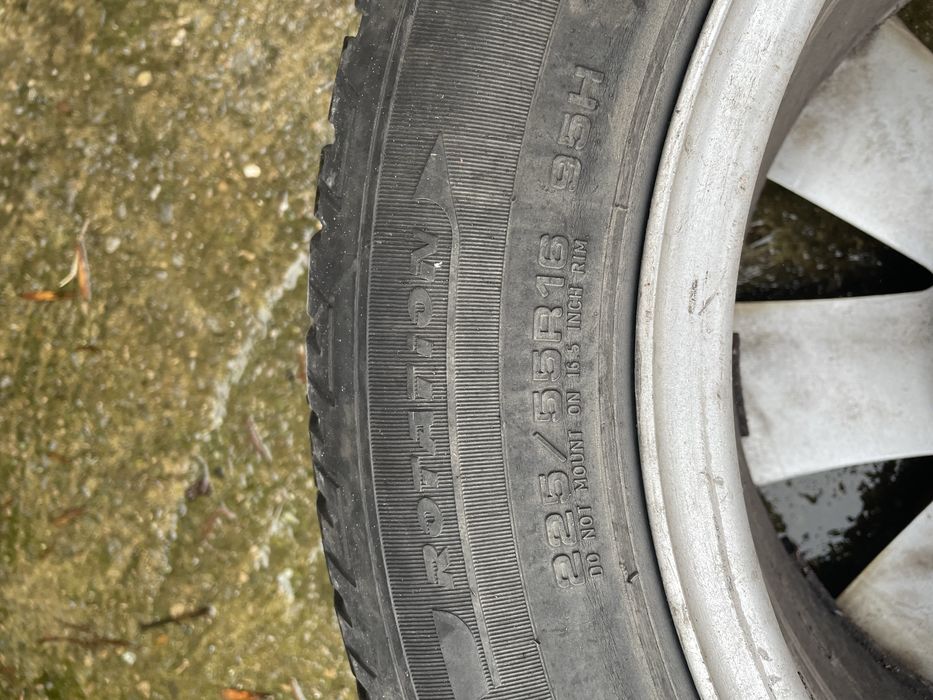 Алуминиеви джанти със зимни гуми 16” 5 x 112