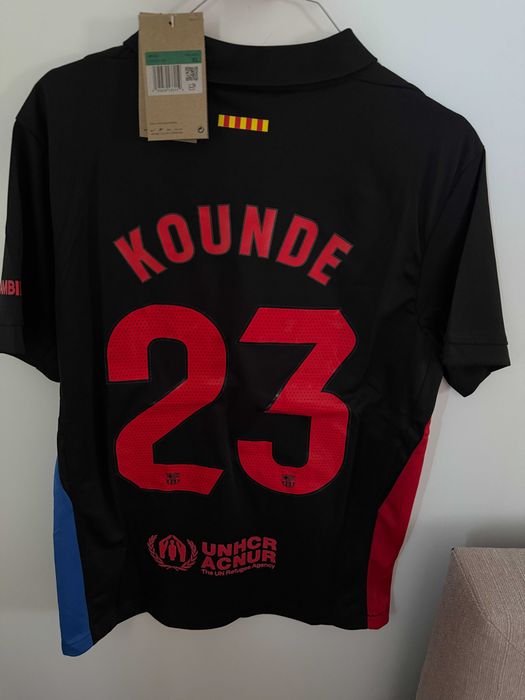 Tricou Kounde Barca away fotbal