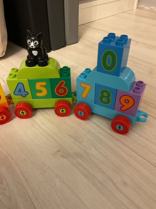 Trenul cu numere Lego Duplo 1,5 ani+