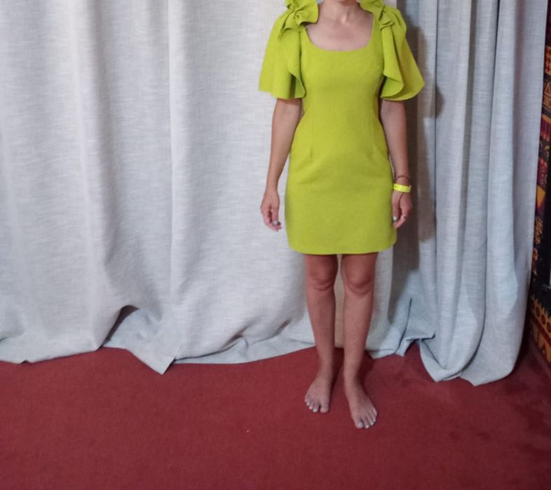 Rochie eleganta marimea S verde