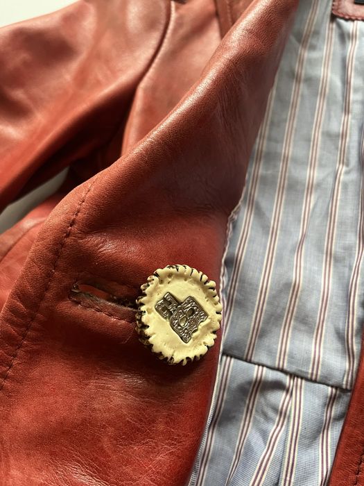 DSQUARED2 : Made in ITALY Яке естествена кожа  размер S/M Оригинал