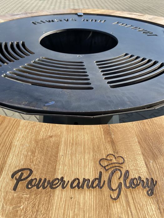 Grătar rotund plită 920 mm