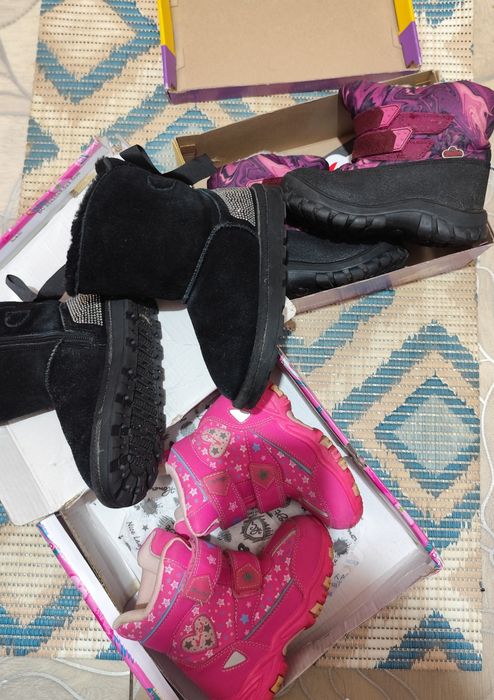 Зимняя обувь для девочки.