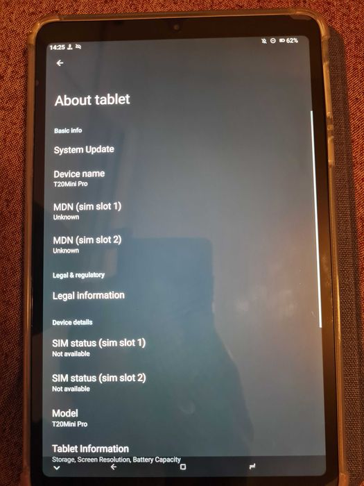 Dodgee Tablet t20 pro 256gb