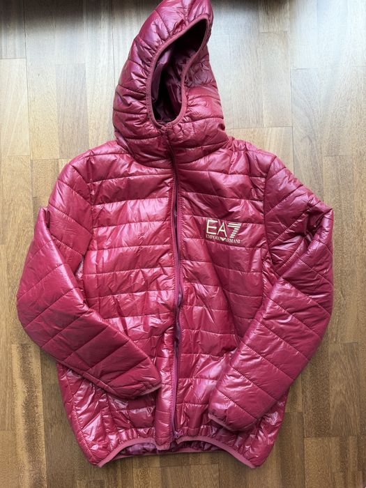Emporio Armani EA7 Wine Red Jacket size 2XL fit L