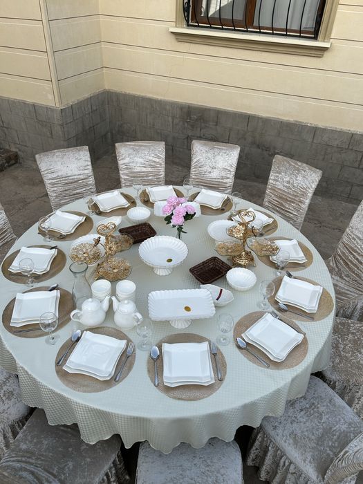 Прокат стол, стулья,посуда