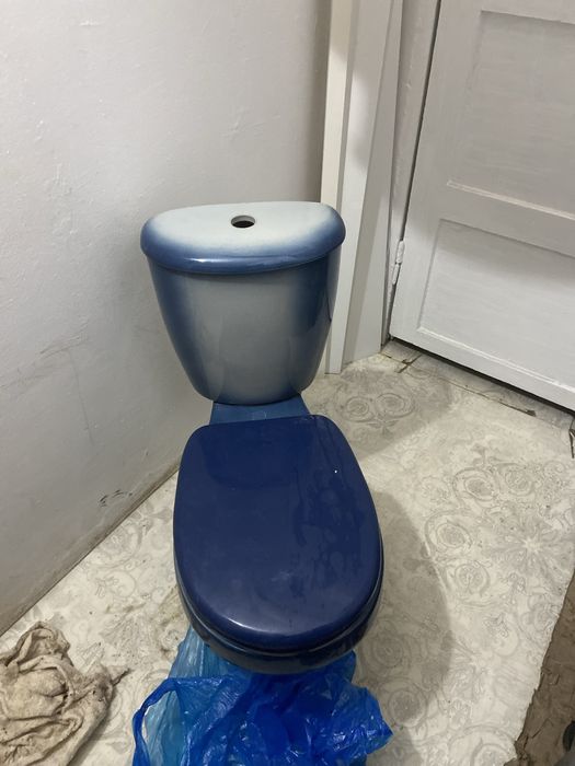 б/у унитаз строитедьный