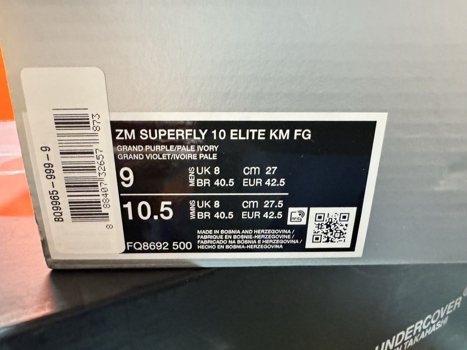 Оригинални! Nike Mercurial Superfly 10 Elite FG - 43,45 ShoeMag