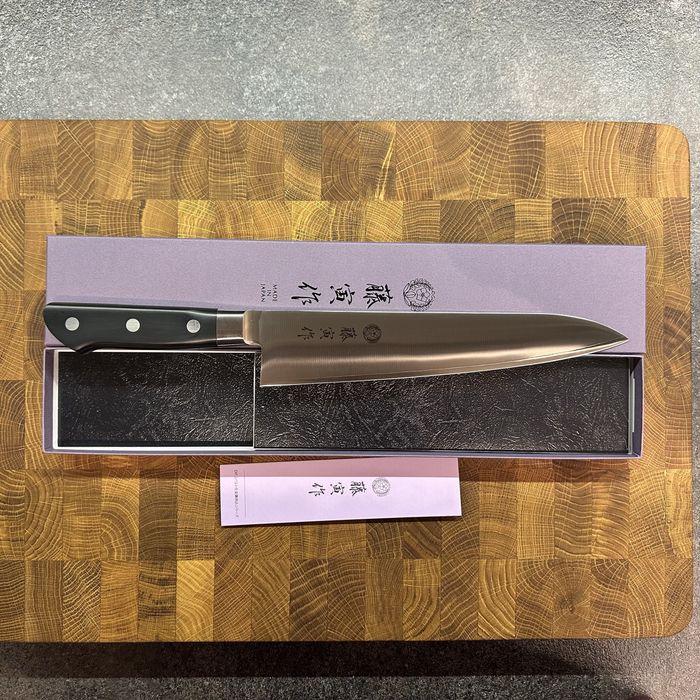 Cutit bucatar Fujitora Tojiro DP VG10 210 mm Gyuto japonez