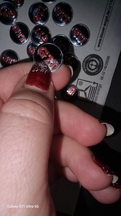 Емблема за ключ Volkswagen GTI 14 mm