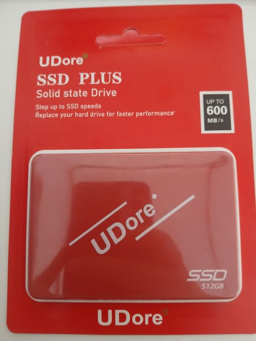 SSD 512GB UDOre  SATA III 2.5" — новый