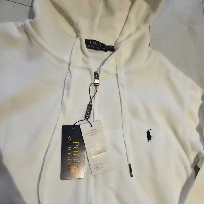 Hanorac Polo Ralph Lauren Alb (S) Nou cu eticheta | Livrare rapida cu verificare