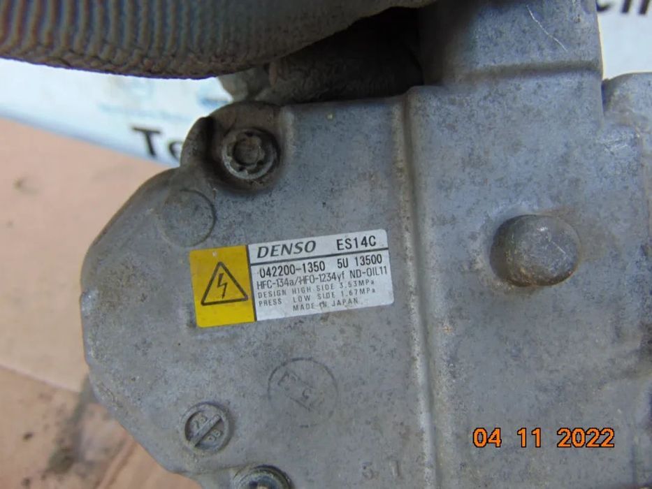 Compresor clima Toyota 1.5 hibrid Auris prius yaris hibrid