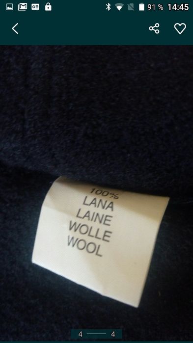 BLEIZER iarnă din lana naturala ,original,ANA LUCIANA.Lana sută la sut